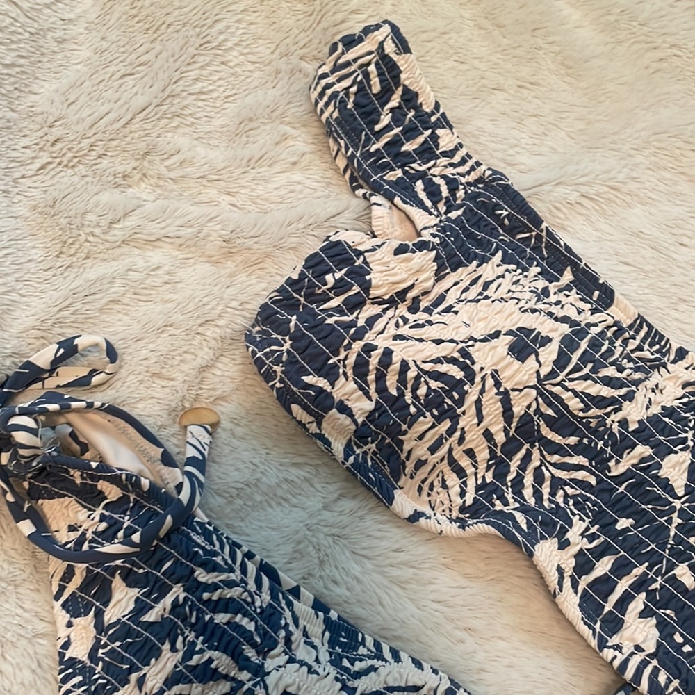 NWOT Anne Cole Smocked Bikini - Picture 6 of 7